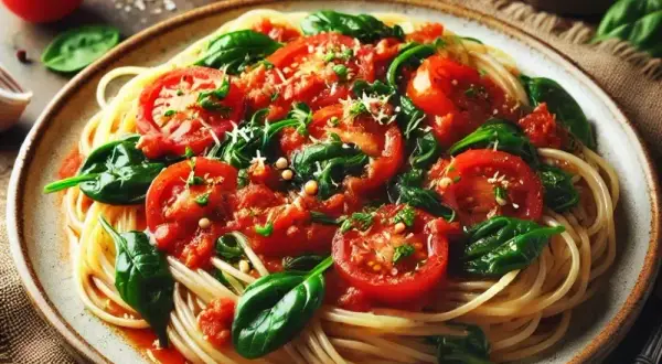 Prosty przepis na spaghetti ze świeżych pomidorów, który zachwyca smakiem