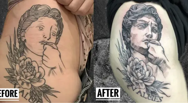 Tatuaż się rozciąga? Jak chronić wzór przed deformacją