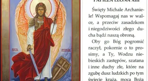Dlaczego modlitwa do Michała Archanioła po mszy jest tak ważna?