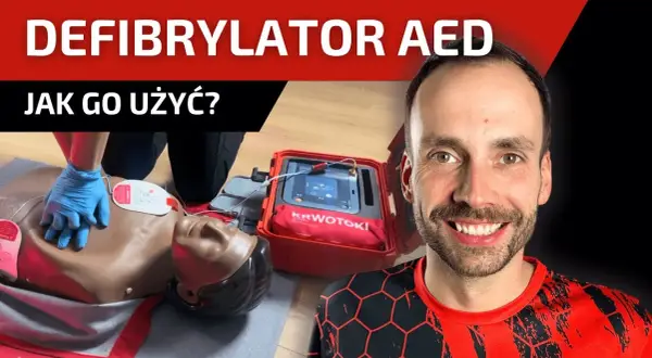 Jak użyć defibrylatora AED? Prosta instrukcja ratująca życie