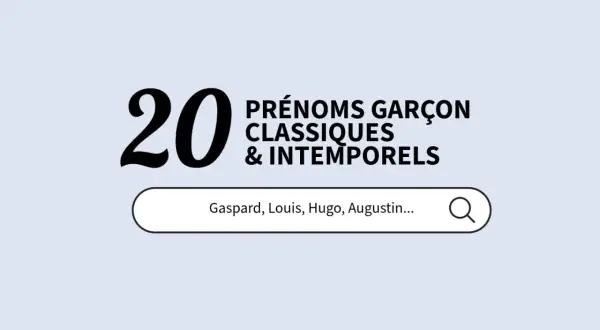 20 prénoms garçon classiques et intemporels, incluant Gaspard. Recherche de prénoms en G.