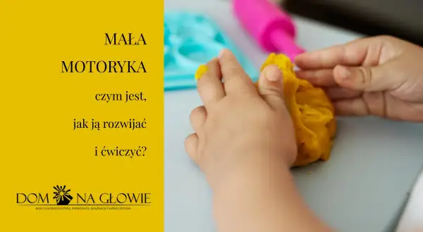 Dziecko bawi się masą plastyczną, rozwijając motorykę małą. Dowiedz się, czym jest i jak ją ćwiczyć.