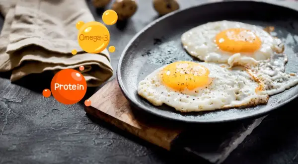 Jak zrobić jajko sadzone: pyszne, pełne protein i omega-3. Idealne na śniadanie!