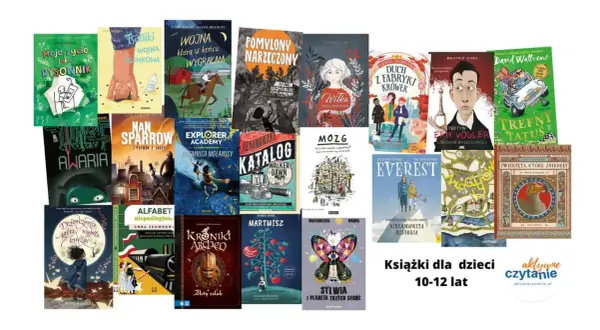 Książki przygodowe dla dzieci: "Moje życie jako rysownik", "Trefny tatuś", "Everest" i wiele innych fascynujących historii.