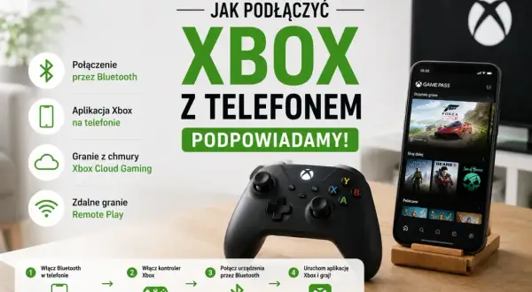Jak podłączyć pada Xbox do telefonu? Instrukcja krok po kroku: włącz Bluetooth, sparuj kontroler, uruchom aplikację Xbox i graj!