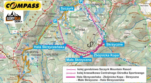 Skrzyczne: szlak zielony czy niebieski? Wybierz idealną trasę!