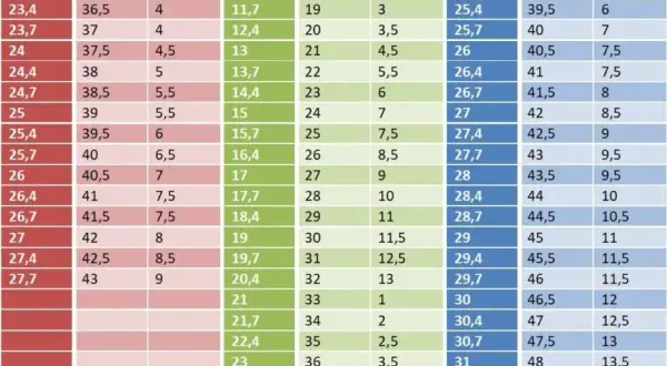 8 US jaki to rozmiar? Przelicznik butów i ubrań na EU i cm