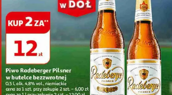 Gdzie kupić piwo Radeberger? Sprawdź najlepsze oferty i ceny