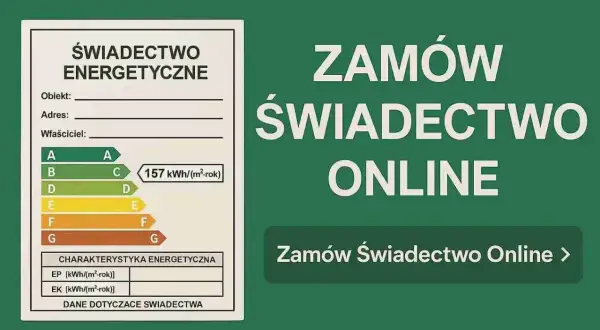 Świadectwo energetyczne mieszkania z klasą C i zużyciem 157 kWh/(m²-rok). Zamów świadectwo online.