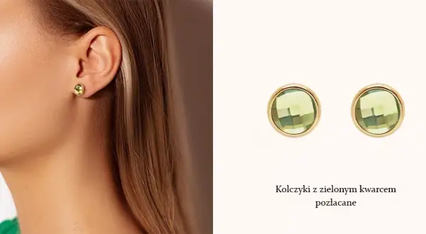 Jakie kolczyki do zielonej sukienki? Odkryj idealne dopasowanie!