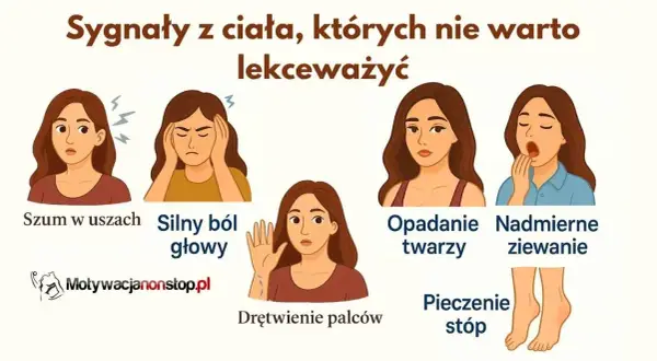 Twoje ciało wysyła sygnały: objawy zaburzeń równowagi i co dalej?