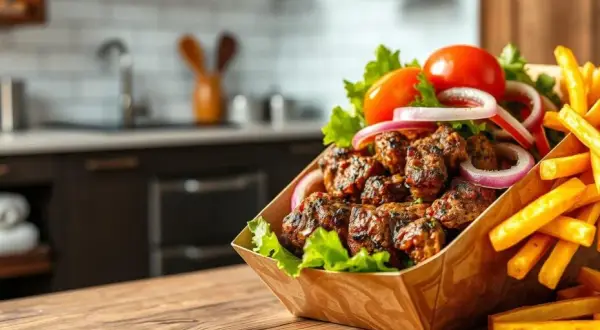Ile kalorii ma kebab z frytkami? Sprawdź i jedz świadomie!