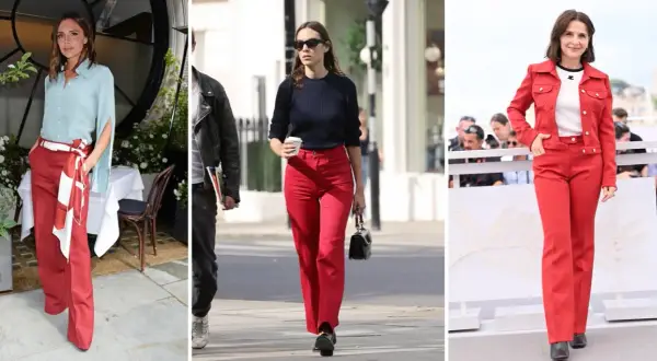 Czy czerwone spodnie są modne? Odkryj najnowsze trendy i stylizacje