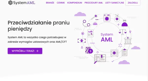 System AML to kompleksowe rozwiązanie do przeciwdziałania praniu pieniędzy, zgodne z wymogami AML/CFT.