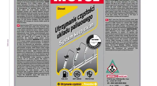 Jak motul diesel system clean może uratować twój silnik diesla