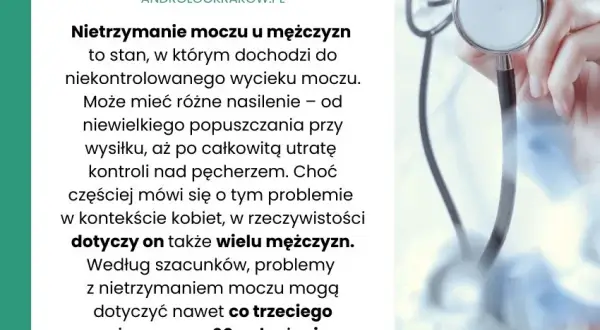 Urolog: Nie tylko dla mężczyzn! Kiedy musisz go odwiedzić?