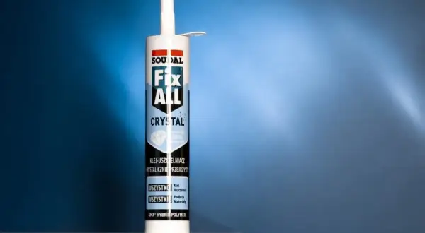 Klej-uszczelniacz Soudal Fix All Crystal, przezroczysty, do wszystkiego.