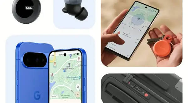 Gdzie jest telefon? Na ekranie smartfona mapa z lokalizacją kluczy i lokalizator MiLi.