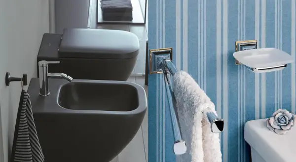 Porta salviette bidet: un accessorio pratico da posizionare vicino al sanitario per asciugarsi comodamente.