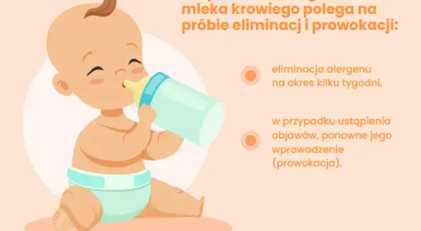 Alergia na białka mleka u niemowląt: Objawy, diagnoza i co dalej?