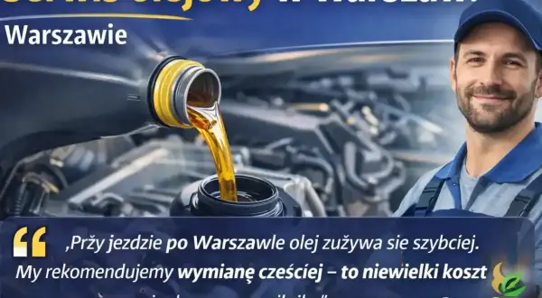 Warszawski mechanik radzi: wymiana oleju w Warszawie jest szybka i tania, zapobiega kosztownym naprawom silnika.