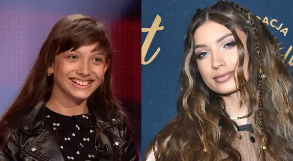 Viki Gabor, młoda artystka o romskim pochodzeniu, z rodzicami u boku, rozwija swój talent.