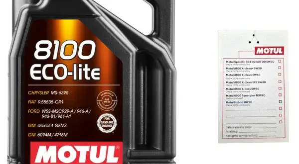 Motul 5W30 eco - doskonały wybór dla nowoczesnych silników
