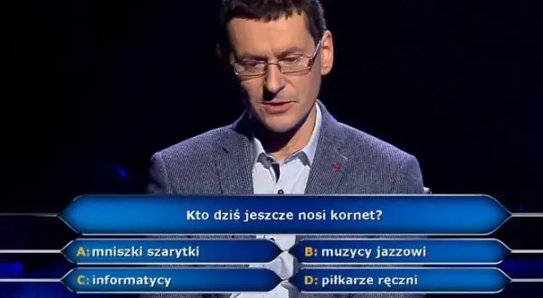 Kto nosi kornet w Milionerach? Zaskakujące odpowiedzi i historia