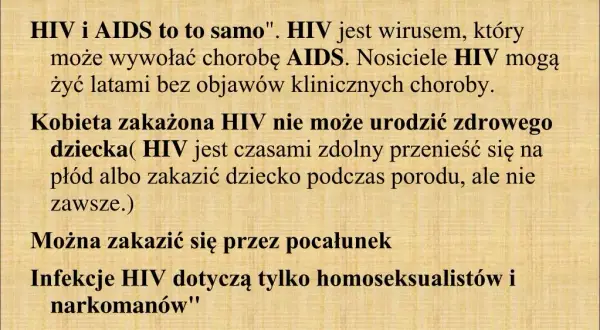 Mity o HIV: Obalamy najczęstsze błędne przekonania i fakty