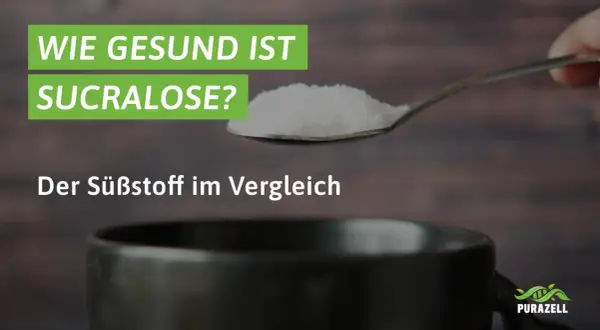 Wie gesund ist Sucralose? Ein Löffel Süßstoff wirft Fragen auf, ob er ungesund ist. Der Süßstoff im Vergleich.