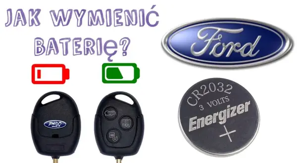 Wymiana baterii w kluczyku Ford Focus MK1 - prosta instrukcja krok po kroku