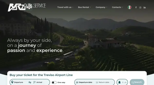 Jak dojechać z lotniska Treviso do Wenecji? Strona Barzi Bus Service oferuje bilety na linię lotniskową Treviso.