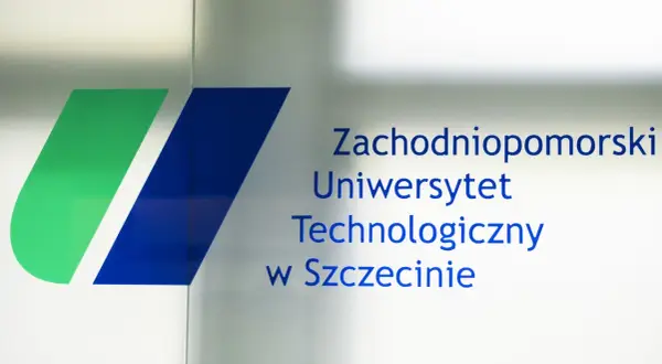 Logo Zachodniopomorskiego Uniwersytetu Technologicznego w Szczecinie.