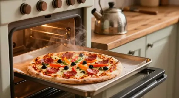 Jak odgrzać pizzę w piekarniku? Chrupiąca jak świeża!