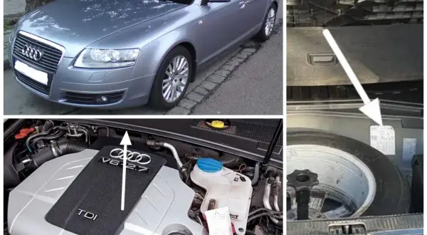 Gdzie podłożyć lewarek Audi A6 C6, aby uniknąć uszkodzeń?