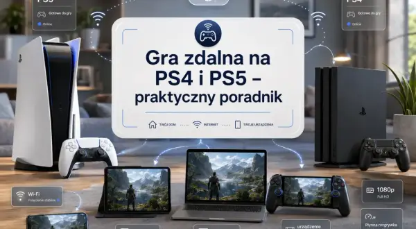 Czy gry z PS4 działają na PS5? Poradnik pokazuje, jak grać zdalnie na PS4 i PS5 na różnych urządzeniach.