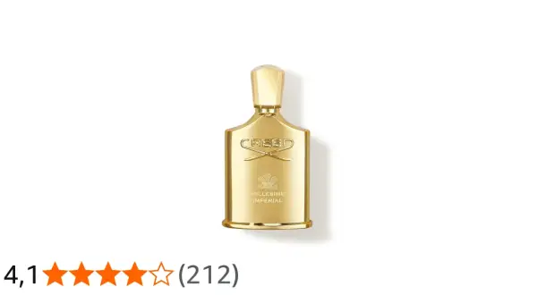 Złota butelka perfum Creed Millesime Imperial, symbol luksusu i elegancji.