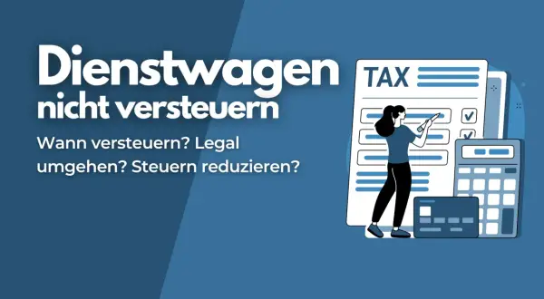 Dienstwagen: Wann den Arbeitsweg nicht versteuern? Frau mit Stift und Taschenrechner plant Steuern zu reduzieren.