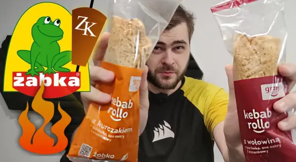 Kebab Rollo Żabka: Waga (255g), cena, kalorie czy warto?