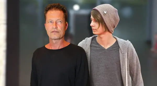 Valentin Florian Schweiger und ein junger Mann mit Mütze.