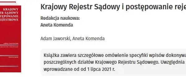 Co to jest KRS i kto musi się zarejestrować w rejestrze?