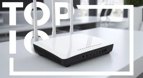 Nowoczesny router z antenami, idealny do domu. Sprawdź, jaki router do domu wybrać, by mieć szybki internet.
