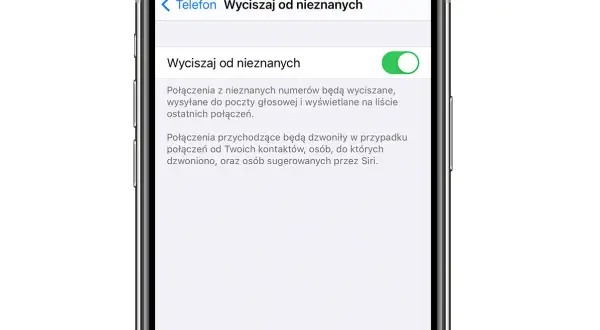 Jak zastrzec numer iPhone? Ustawienia wyciszania nieznanych numerów na iPhonie.