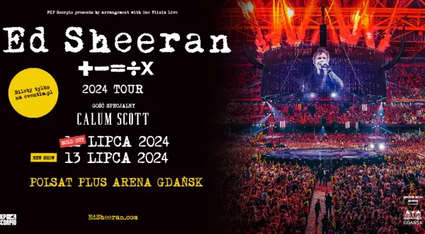 Ile trwa koncert Eda Sheerana? Harmonogram i supporty