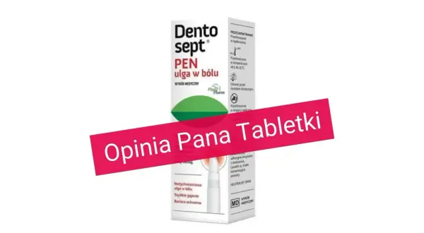 Dentosept PEN - preparat na odbudowę dziąseł, przynosi ulgę w bólu i przyspiesza gojenie.
