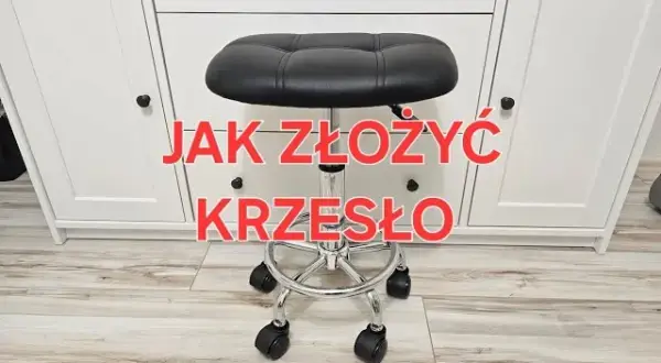 Jak złożyć krzesło obrotowe? Prosty przewodnik krok po kroku