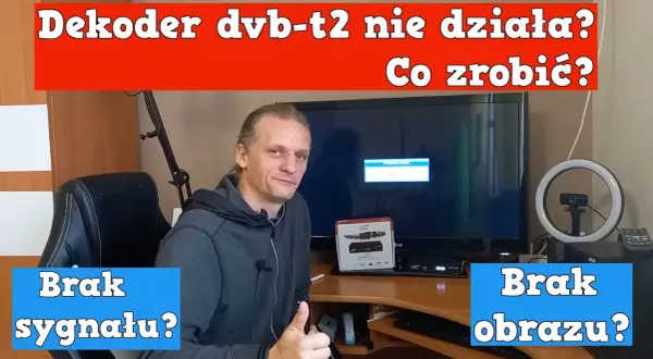 Dekoder nie łączy się z TV? Rozwiąż problem krok po kroku!