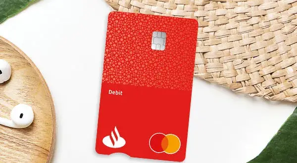 Karta debetowa Santander: ile wynosi limit debetu i jakie są koszty?