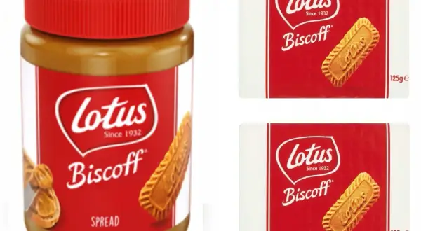 Słoik kremu Biscoff i dwa opakowania ciastek. Gdzie kupić ciastka Lotus? Tutaj!