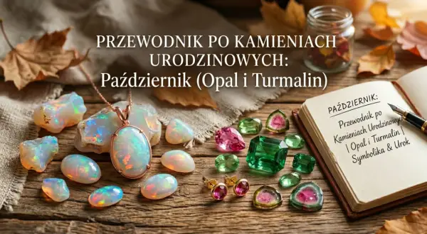 Kolorowy turmalin i opale, kamienie października. Odkryj ich właściwości i symbolikę.